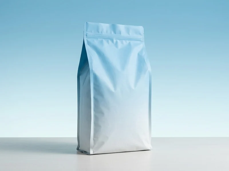 Bolsa de alimento celeste, formato mediano